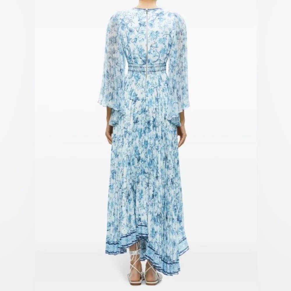 Alice + Olivia Sion Pleated Maxi Dress - Picture 2 of 6